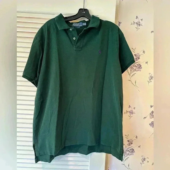 Short Sleeve Polo by Ralph Lauren Custom Fit - Picture 1 of 4